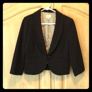 Forever 21 Crop Black Blazer- Size L